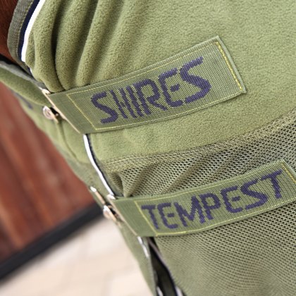  Shires Tempest Original  Fleece/Mesh Cooler Rug Khaki