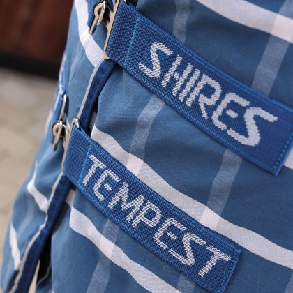 Shires Tempest Original Stable Sheet Teal Check