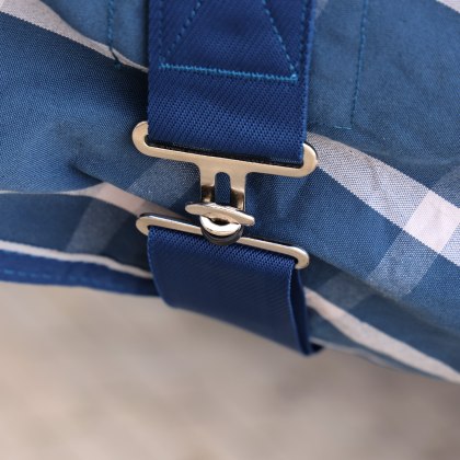 Shires Tempest Original Stable Sheet Teal Check