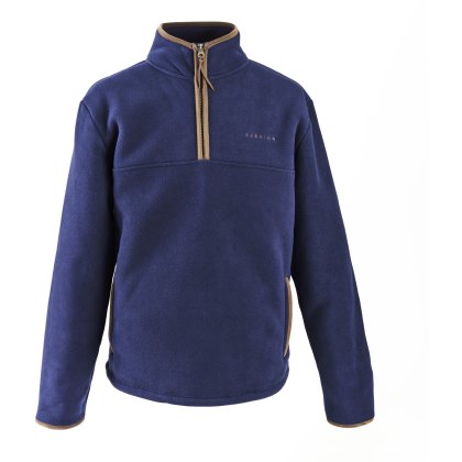 Aubrion Core Ladies Half Zip Fleece Navy