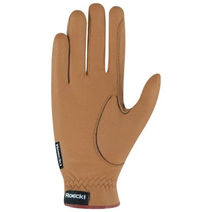 Roeckl-Grip Riding Gloves Caramel