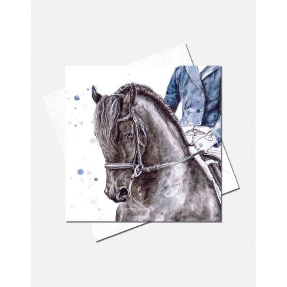 Eleanor Tomlinson In The Saddle Greeting Card