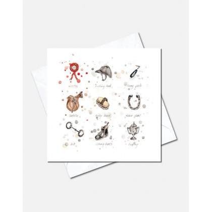 Eleanor Tomlinson Stable Essentials Greeting Card 