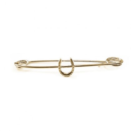 Equetech Traditional Horseshoe Stock Pin