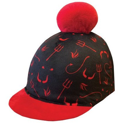 Equetech Devilish Pom-Pom Hat Silk