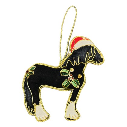 Equetech Christmas Decorations - Cob Horse