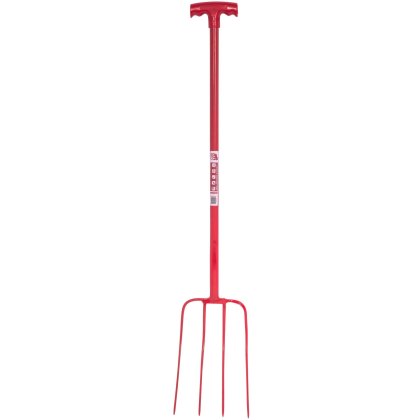 Red Gorilla T Handle Manure Fork