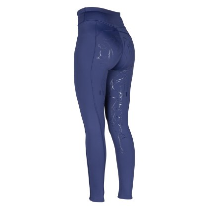 Aubrion Team Winter Riding Tights Navy