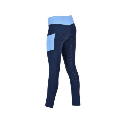Dublin Kids Everyday Riding Tights Navy Academy/Coastal Blue
