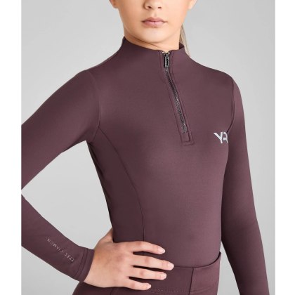Aztec Diamond YR Long Sleeve Baselayer Deep Mauve