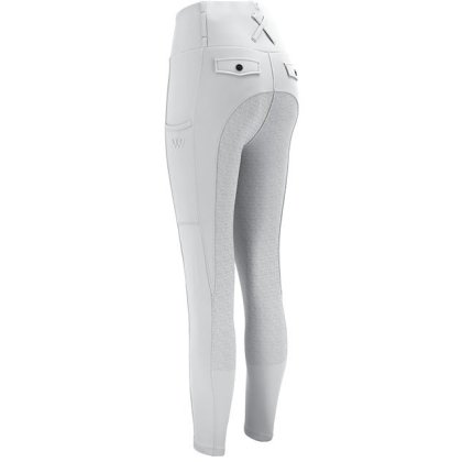 Woof Wear Competition Riding Tights White