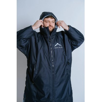 Hazy Blue Adults Padstow Riding All Weather Robe Navy