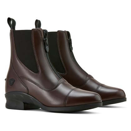 Ariat Womens  Heritage Zip Paddock Boot Light Brown