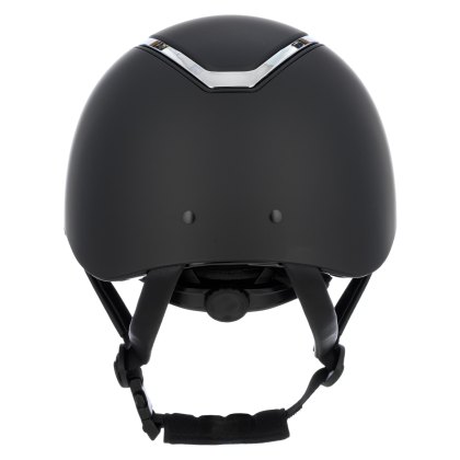 Charles Owen Kylo Riding Hat Black Matte/Silver