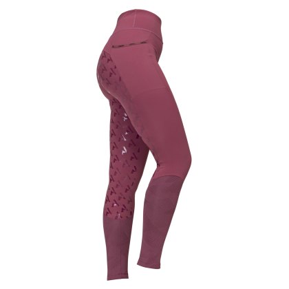 Aubrion React Rhythm Riding Tights Mauve