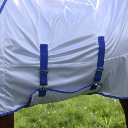 Shires Tempest Original Fly Rug & Neck Set White