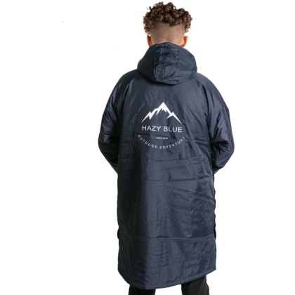 Hazy Blue Junior Truro Riding All Weather Robe Navy