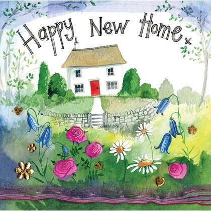 Alex Clark Happy New Home Greeting Card