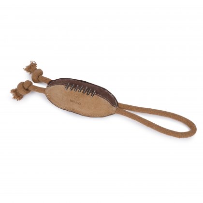 Digby And Fox Leather Rugby Ball Toy