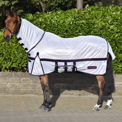 John Whitaker Rastrick Fly Mesh Rug White 