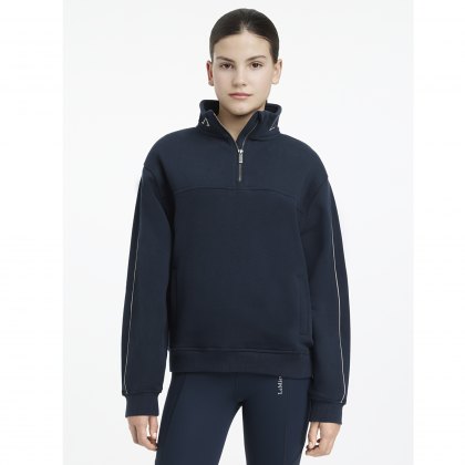 Lemieux Young Rider Kate Quarter Zip Sweat Navy