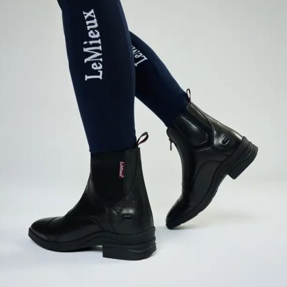 LeMieux Junior Zip Paddock Boot Black