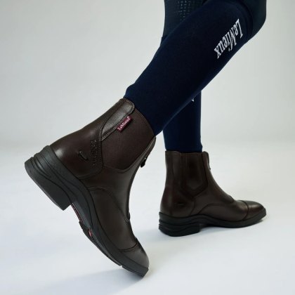 LeMieux Junior Zip Paddock Boot Brown
