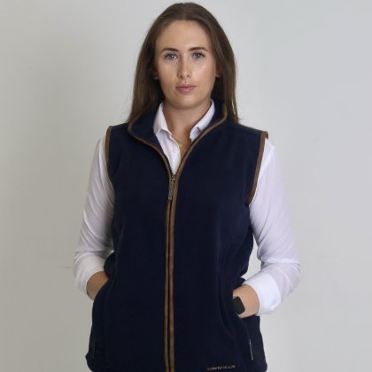 Townfields Wardington Ladies Fleece Gilet Navy