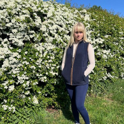 Townfields Wardington Ladies Fleece Gilet Navy
