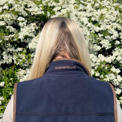 Townfields Wardington Ladies Fleece Gilet Navy