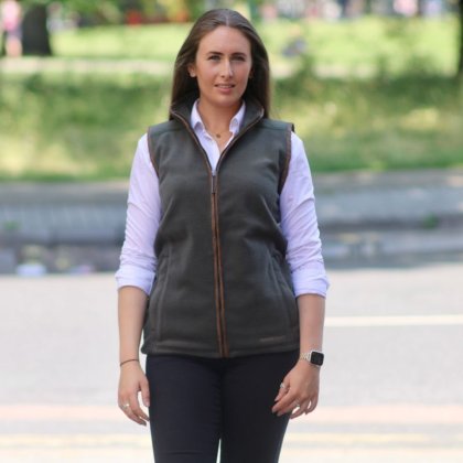 Townfields Wardington Ladies Fleece Gilet Olive