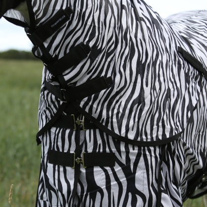 Townfields Zebra Print Fly Mesh Rug