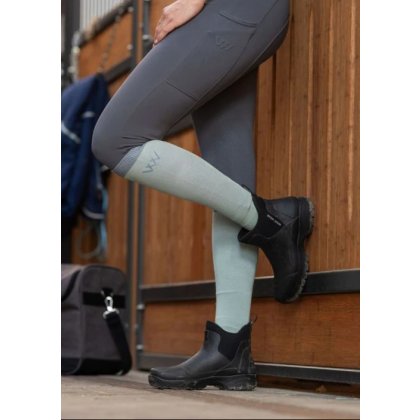 Woof Wear Neoprene Short Work Boot Black