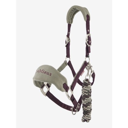 LeMieux Mini Vogue Headcollar & Rope Damson