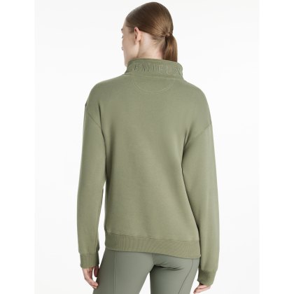 LeMieux Keira Quarter Zip Sweat Rosemary