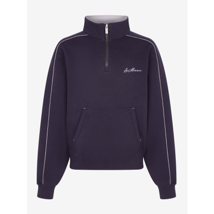 LeMieux Young Rider Kate Quarter Zip Sweat Juniper/Lilac