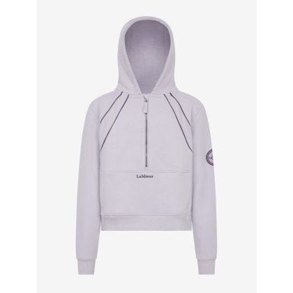 LeMieux Young Rider Hettie 1/2 Zip Hoodie Lilac