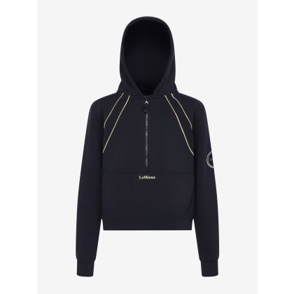 LeMieux Young Rider Hettie 1/2 Zip Hoodie Navy