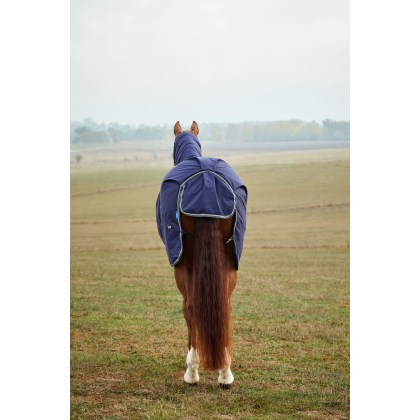 Weatherbeeta Comfitec Tyro Turnout Combo 220gm Rug - Navy/Charcoal
