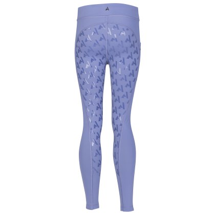 Aubrion React Young Rider Winter Tights - Sky