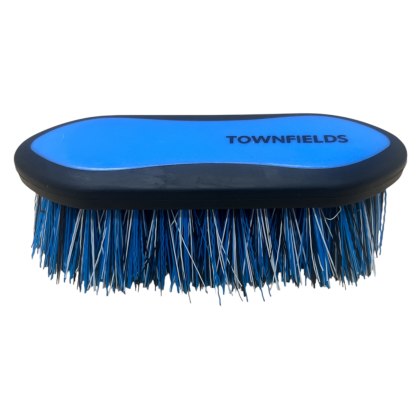 Townfields Grippy Long Bristle Dandy Brush - Blue
