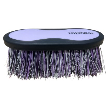 Townfields Grippy Long Bristle Dandy Brush - Violet
