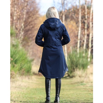 Equidry Bronte Womens Riding Coat - Navy