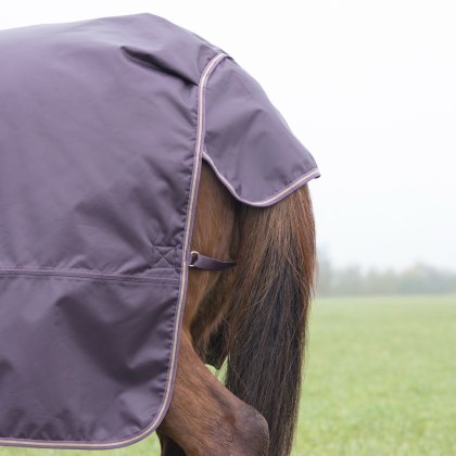 Shires Typhoon Original 100gm Turnout Rug - Black/Cherry