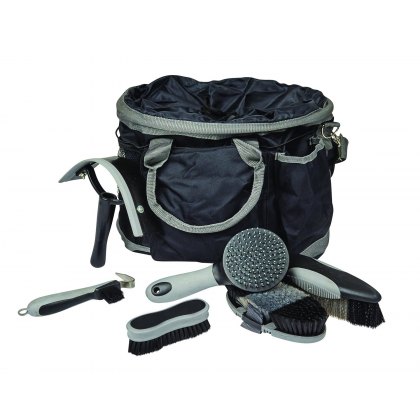 Roma Deluxe Two Tone Grooming Bag Kit