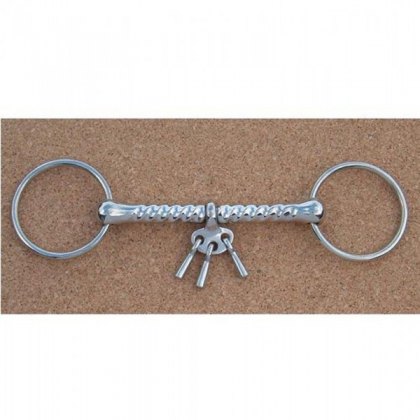 Loose Ring Breaking Snaffle Bit