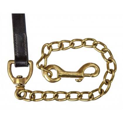 Townfields  Heavyweight Chain End Leather Lead Rein