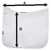 Griffin NuuMed SP11 Hiwither Everday Pad DR Saddle Pad