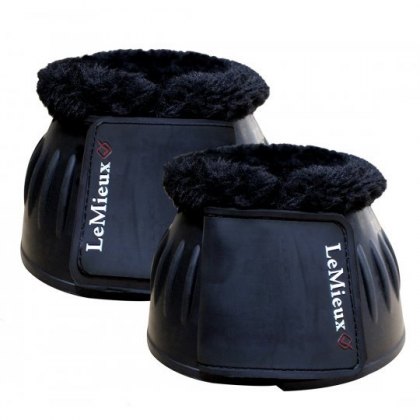 LeMieux Rubber Bell Boots With Fleece