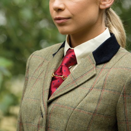 Equetech Launton Deluxe Ladies Tweed Riding Jacket